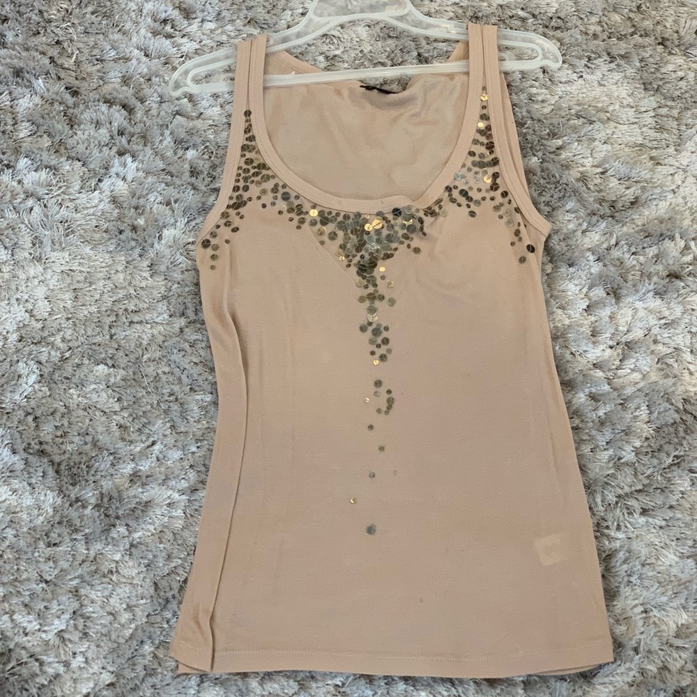 Sequin Tank Top